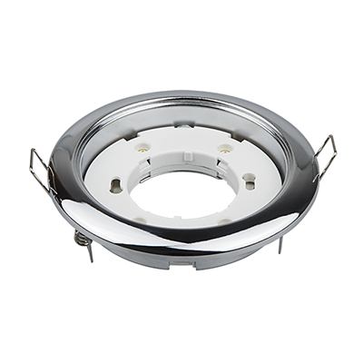 Светильник встраиваемый GX53R-mini ультратонкий металл под лампу GX53 230В хром IN HOME